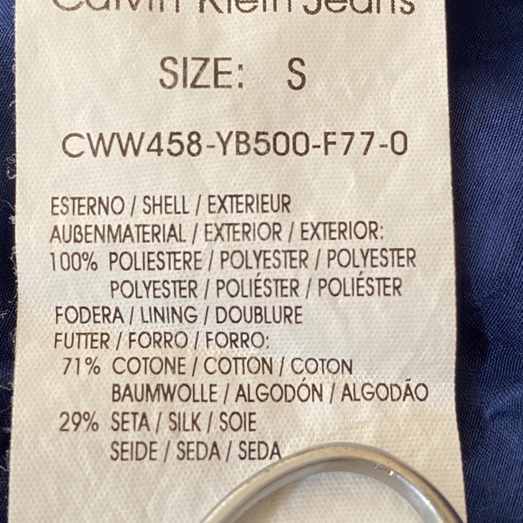 Calvin Klein Jeans Sleeveless Tiered Floral Maxi Dress Size S - Picture 9 of 13